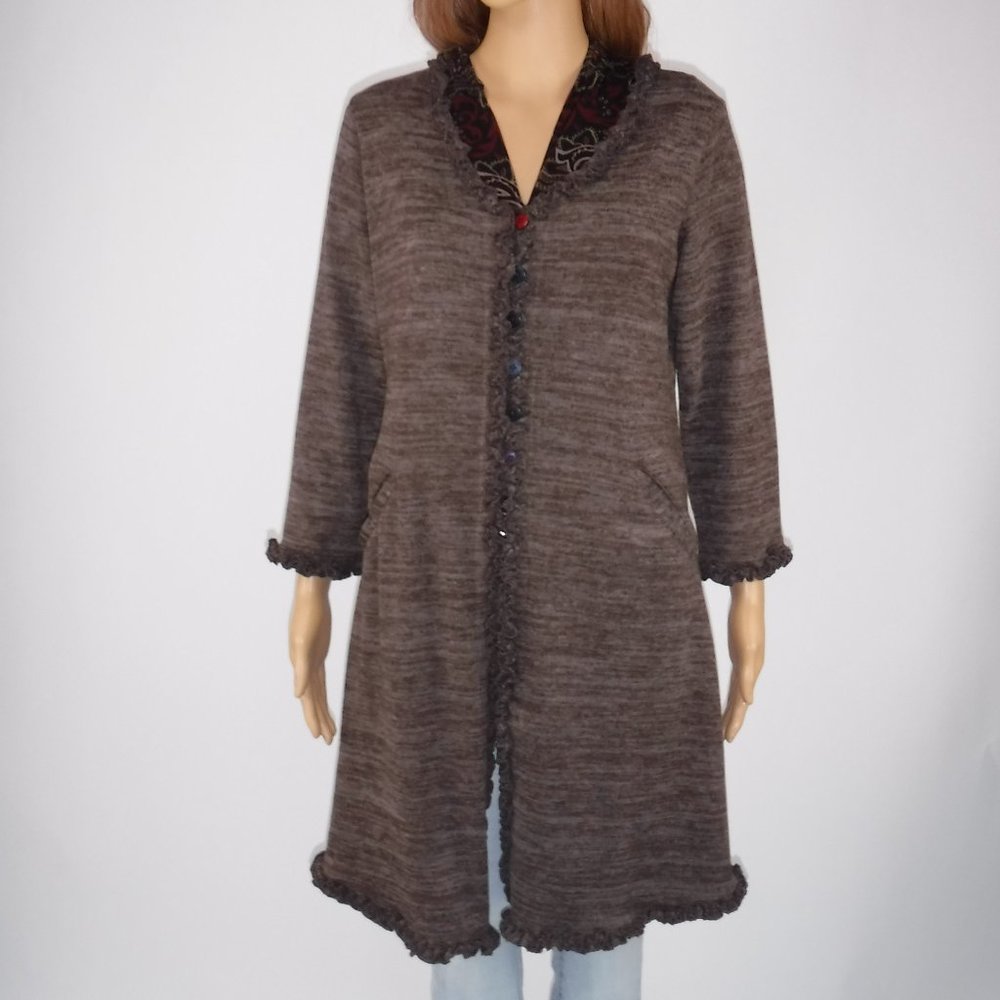VINTAGE NID D’ABELLE LONG SWEATER